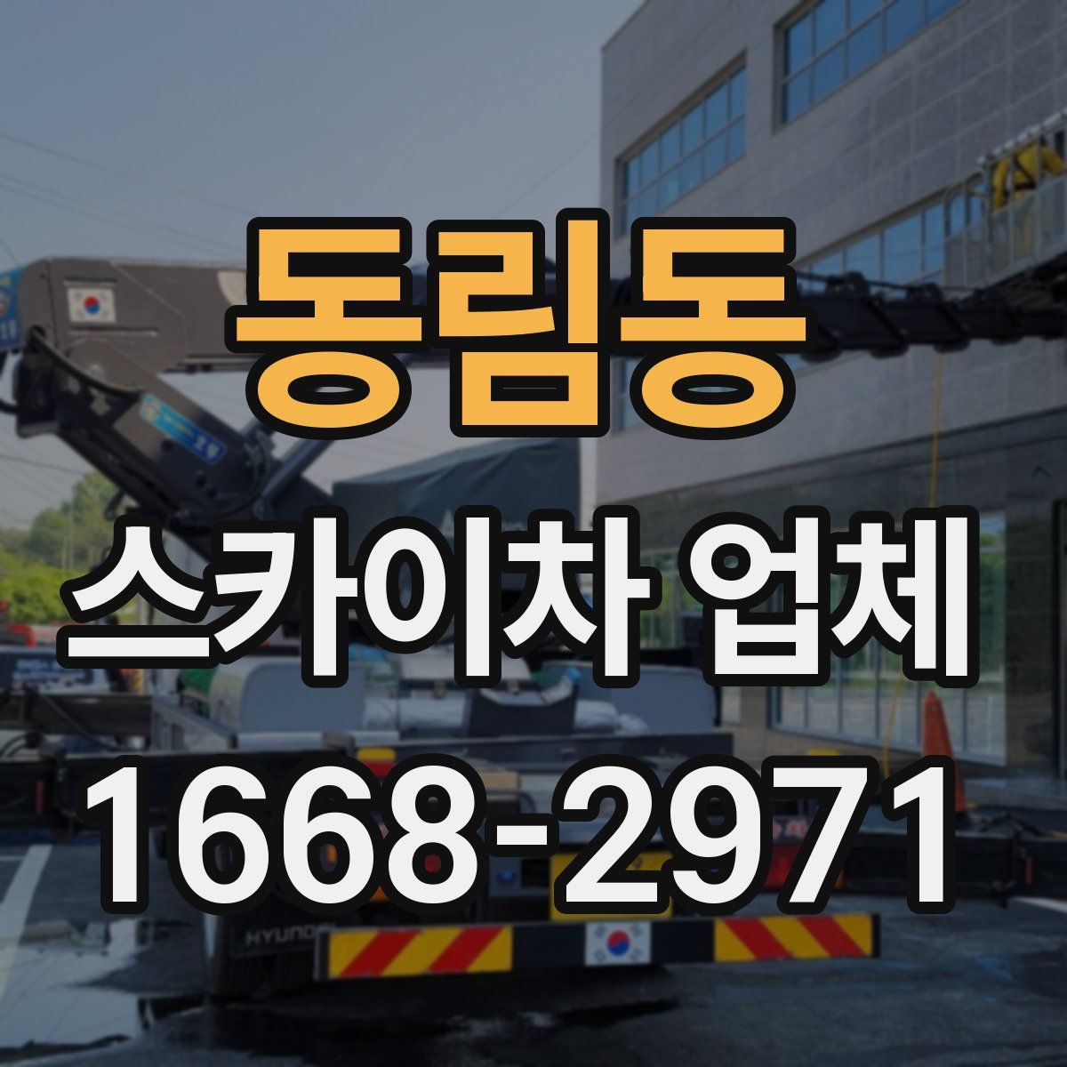 동림동 스카이차 업체