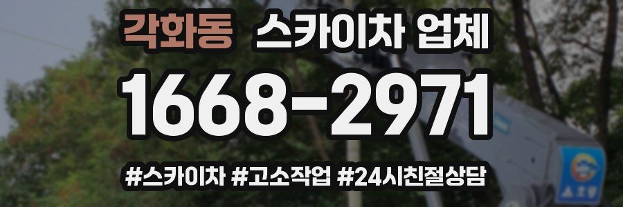 각화동 스카이차 업체