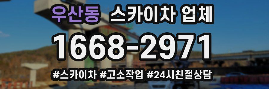 우산동 스카이차 업체