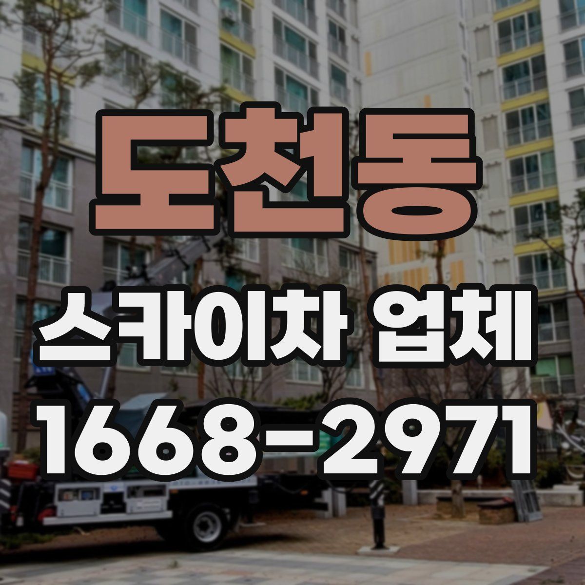 도천동 스카이차 업체