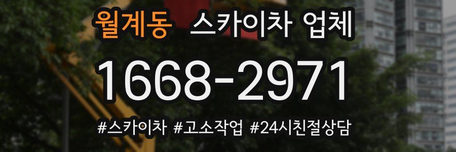 월계동 스카이차 업체