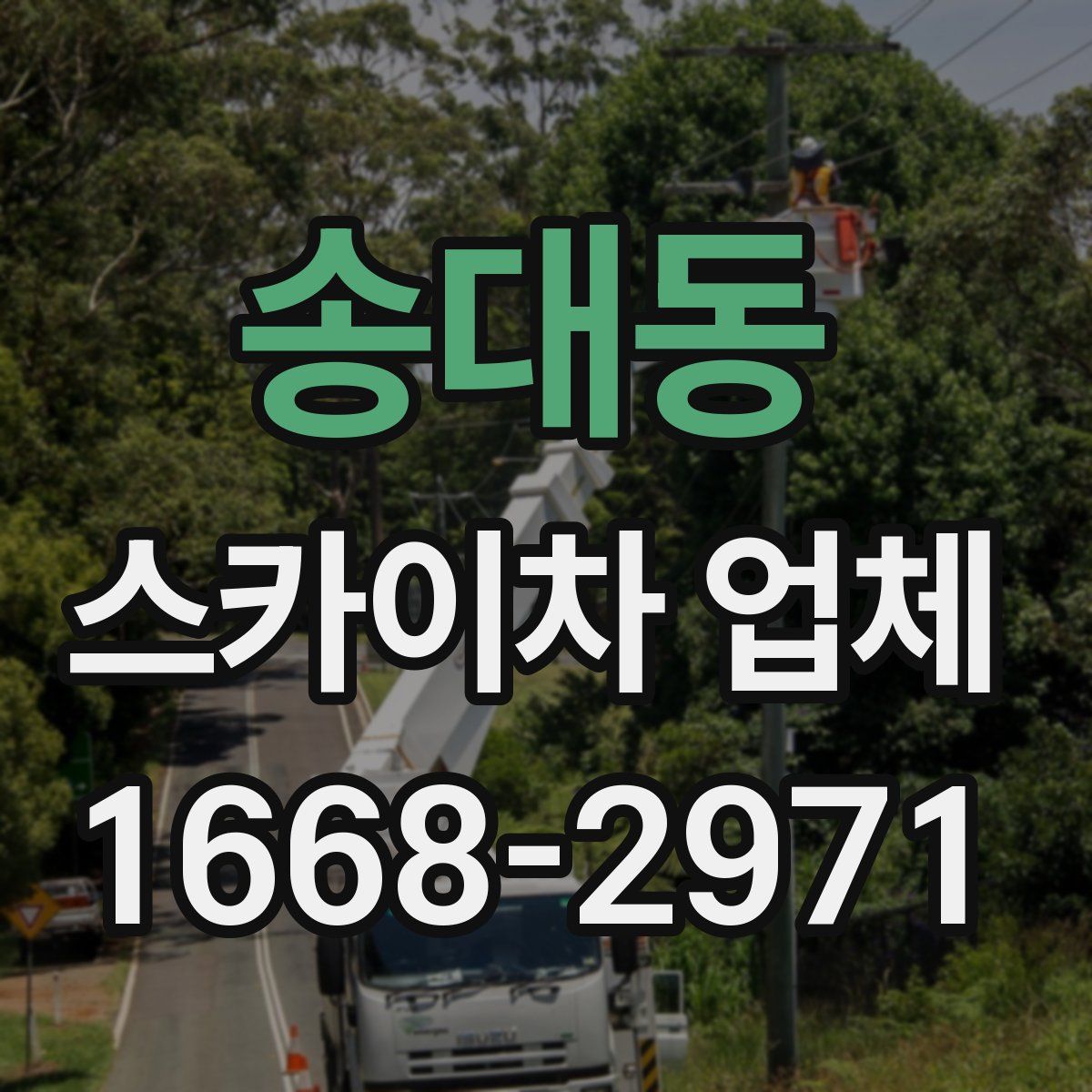 송대동 스카이차 업체