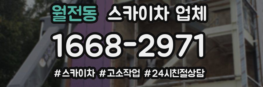 월전동 스카이차 업체