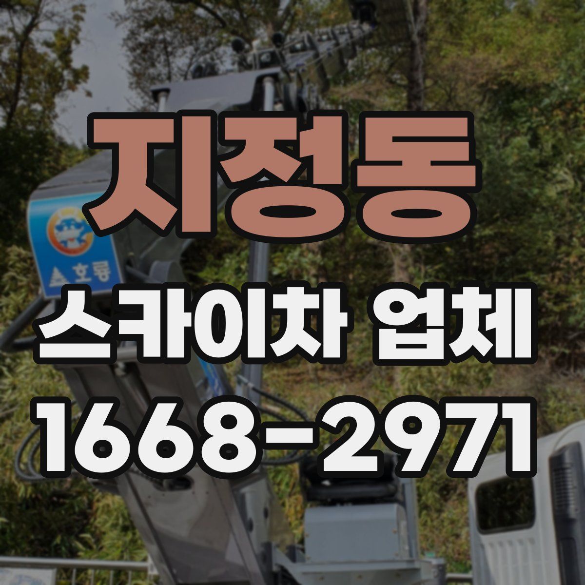 지정동 스카이차 업체