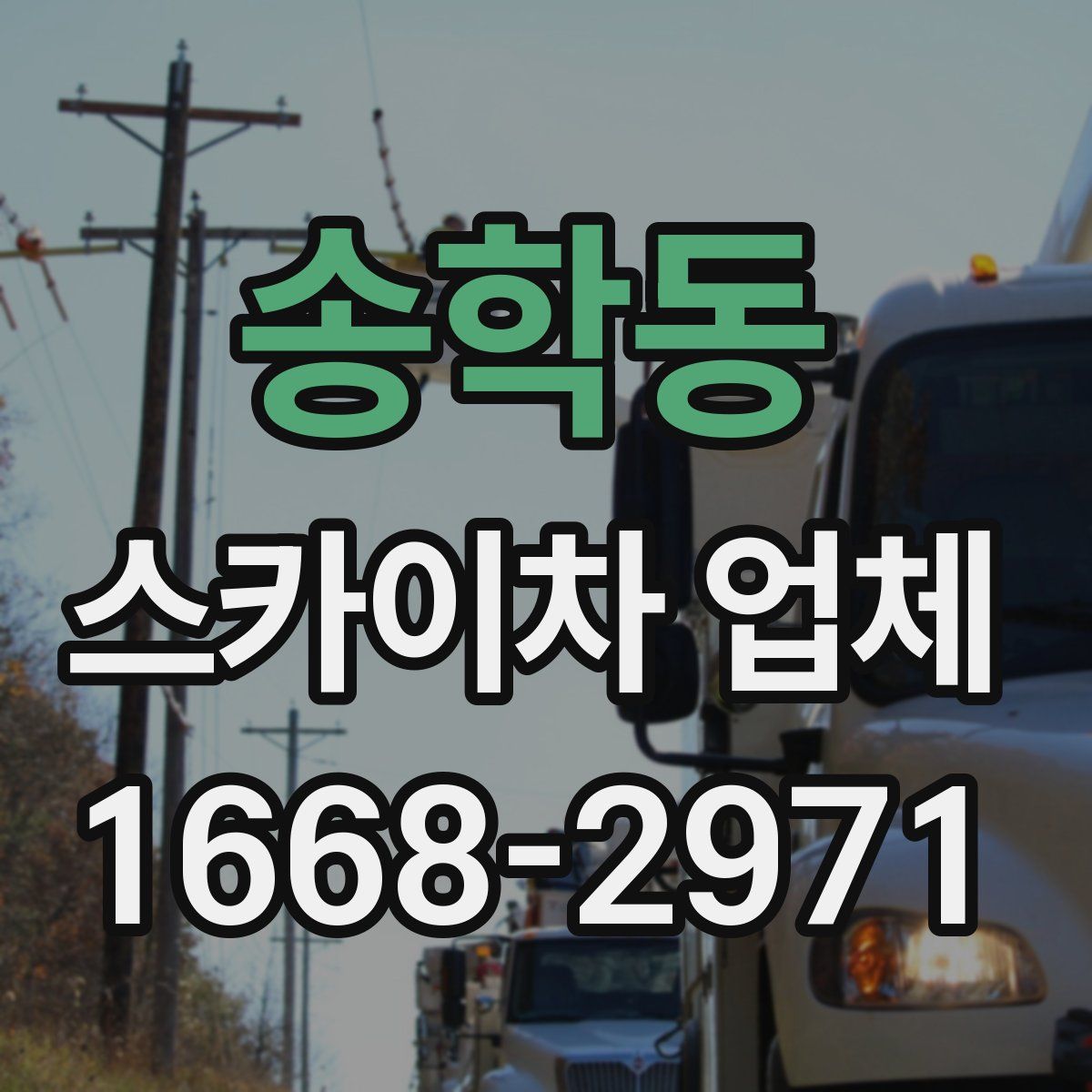 송학동 스카이차 업체