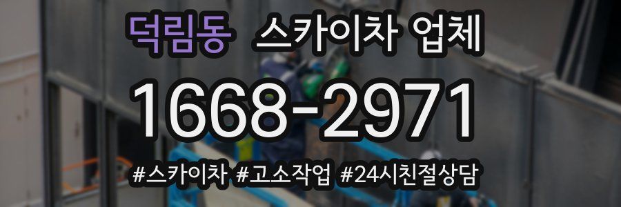 덕림동 스카이차 업체