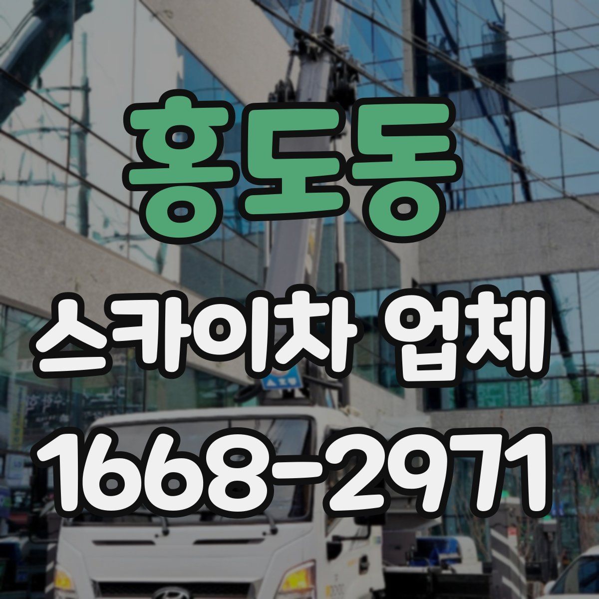 홍도동 스카이차 업체