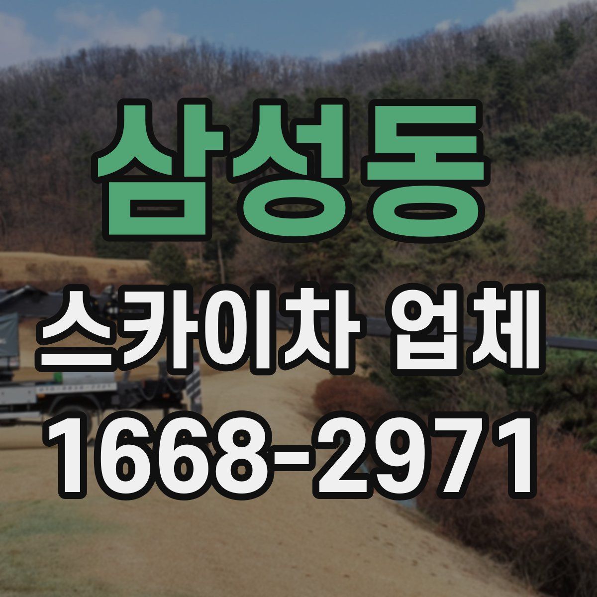 삼성동 스카이차 업체
