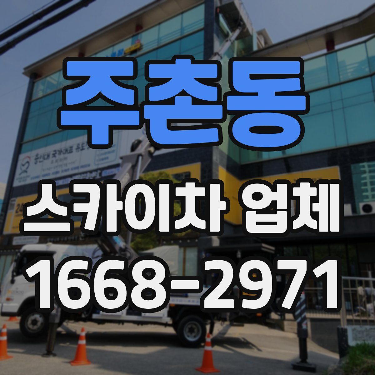 주촌동 스카이차 업체