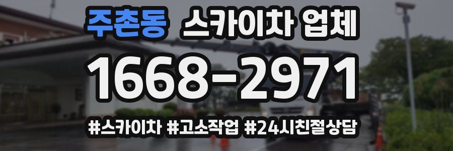 주촌동 스카이차 업체