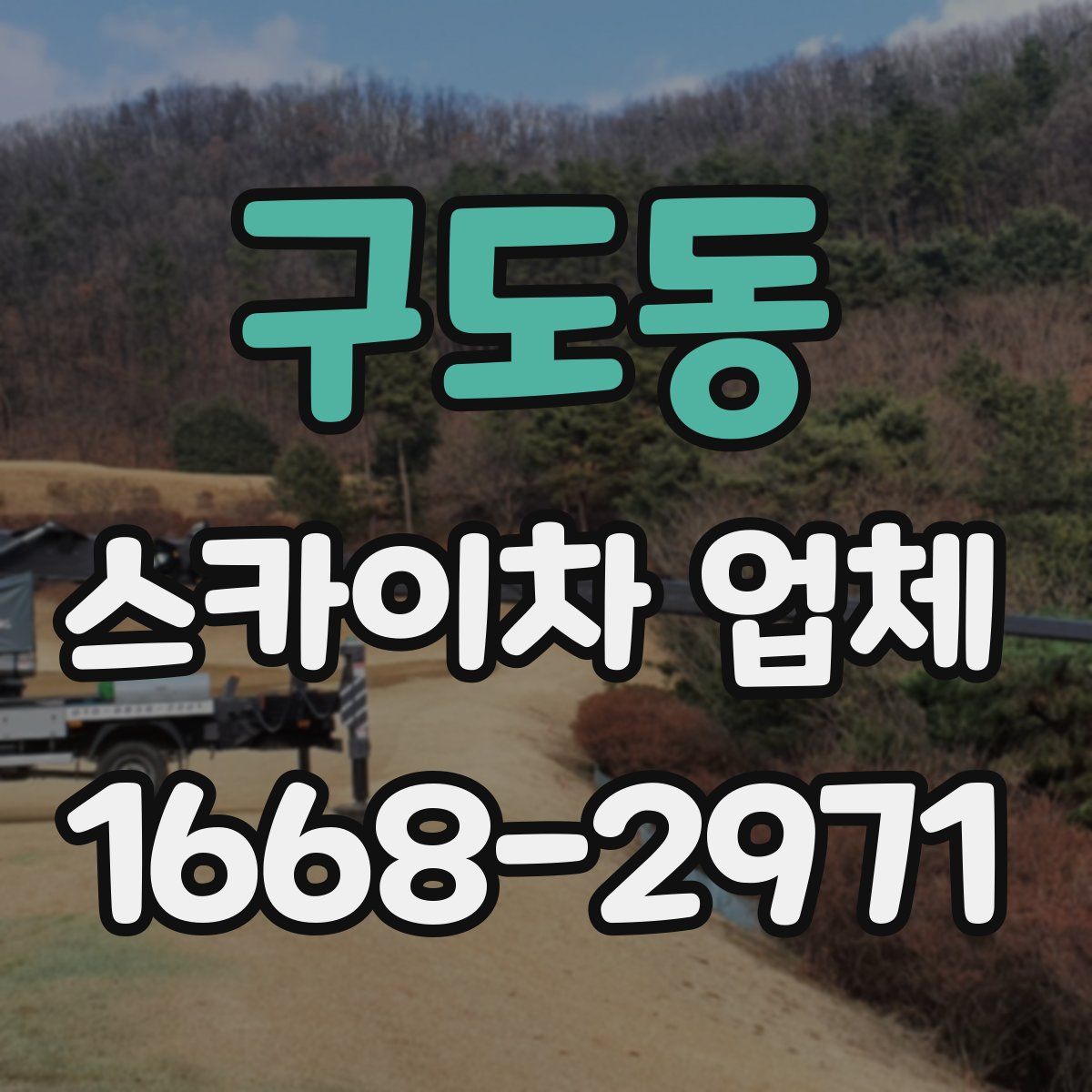 구도동 스카이차 업체