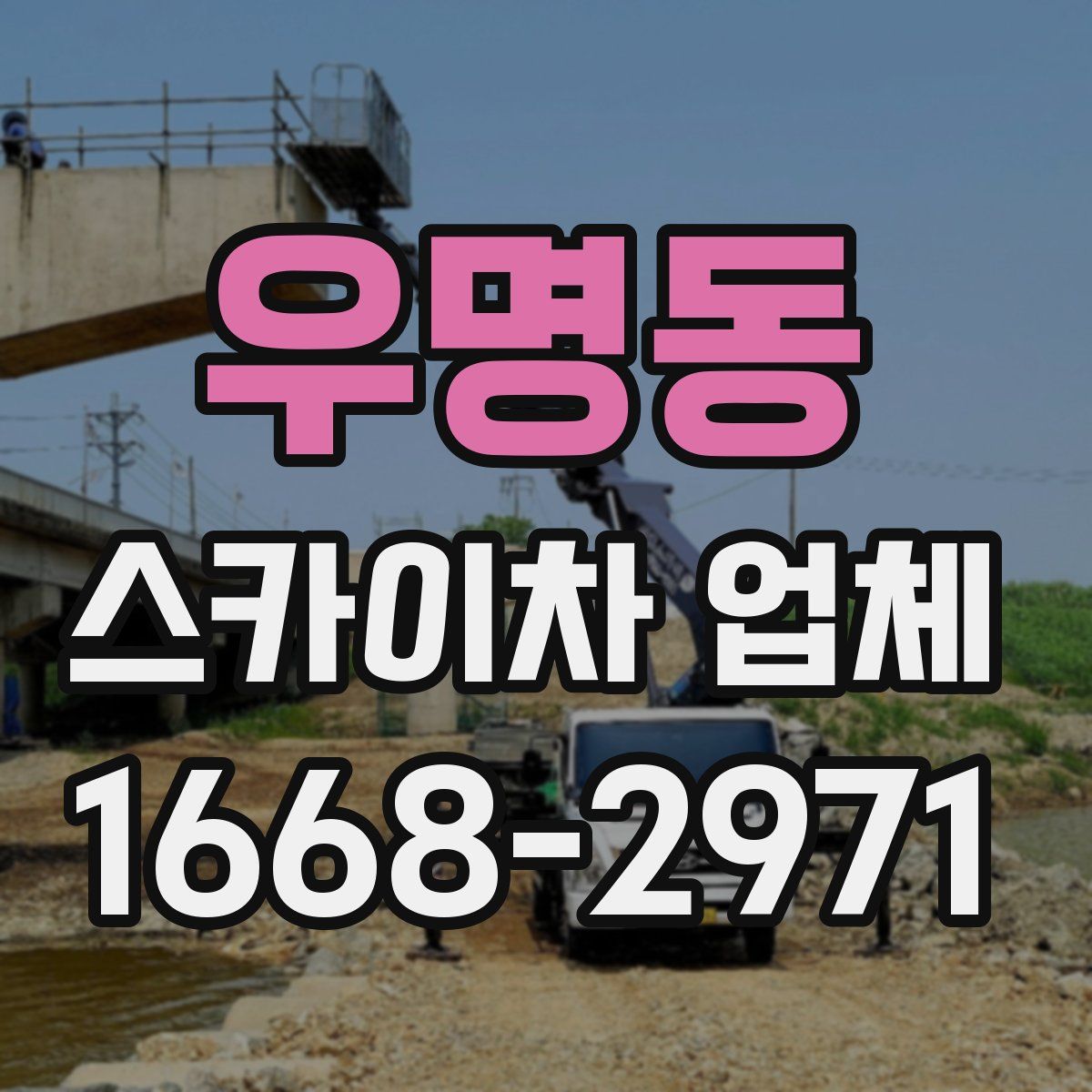 우명동 스카이차 업체