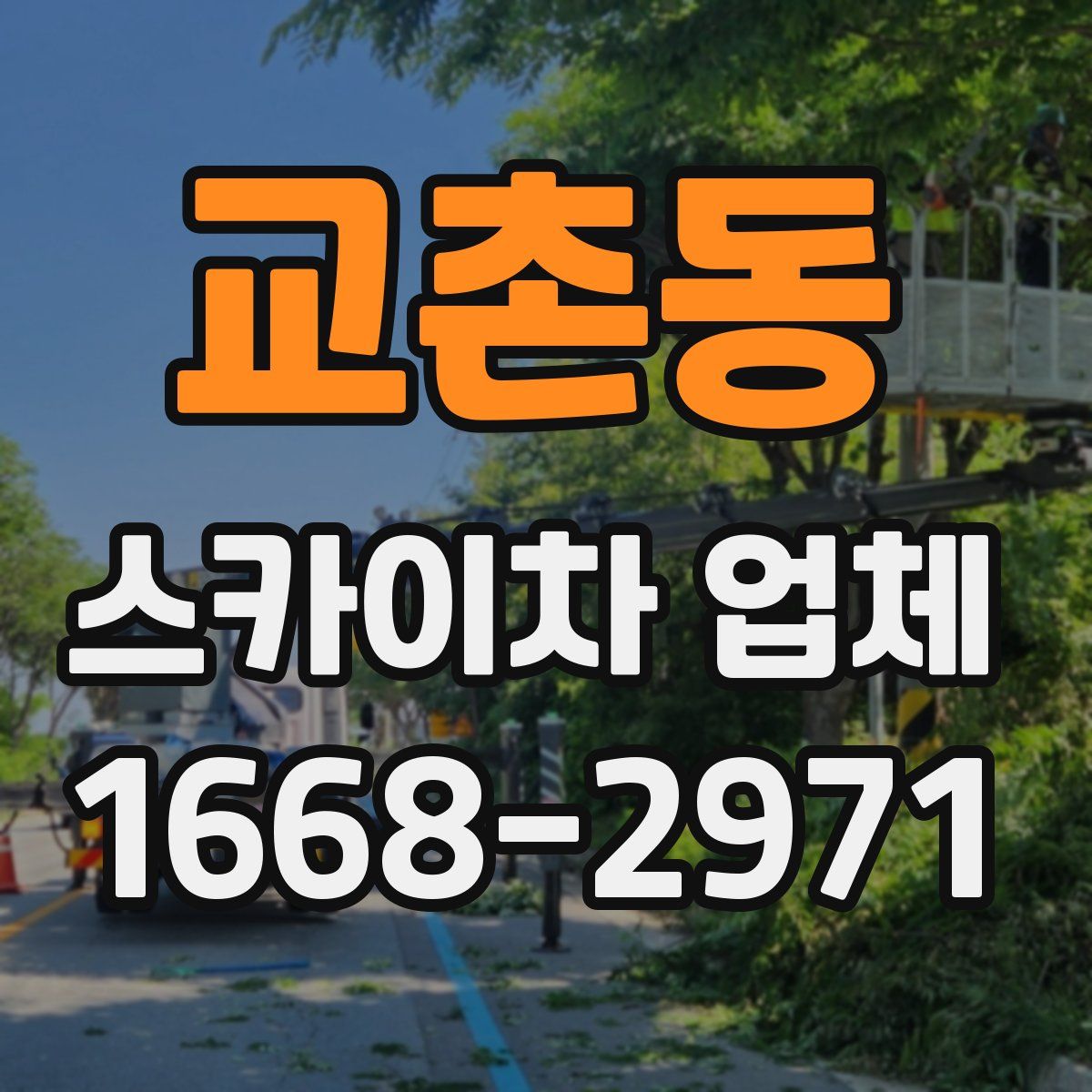 교촌동 스카이차 업체