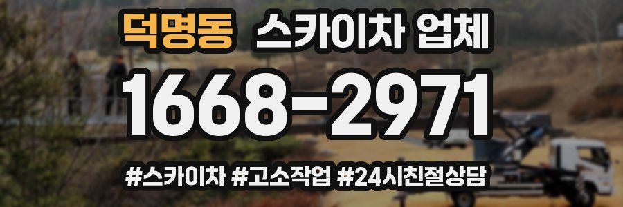 덕명동 스카이차 업체