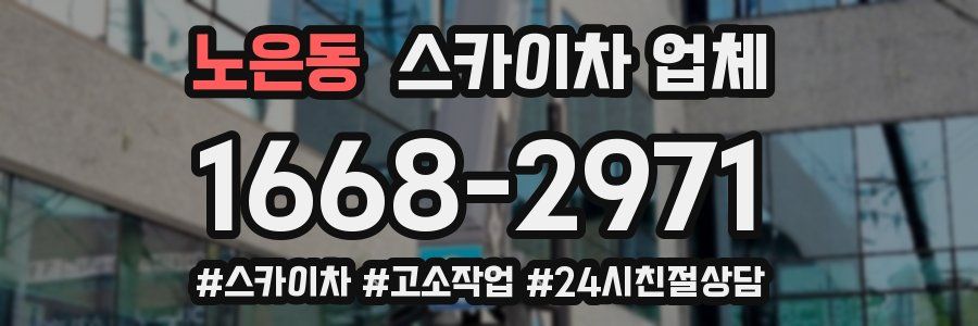 노은동 스카이차 업체