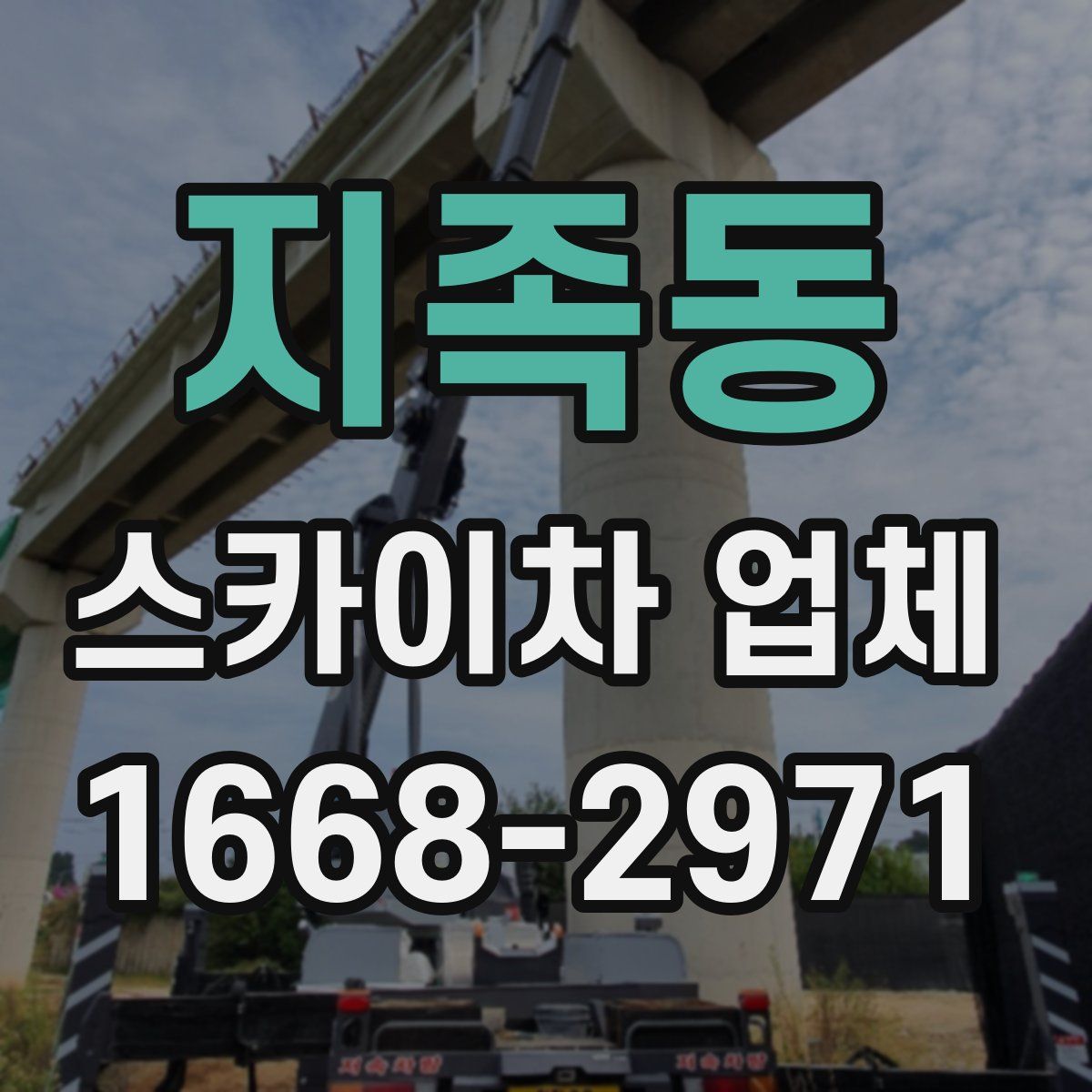 지족동 스카이차 업체