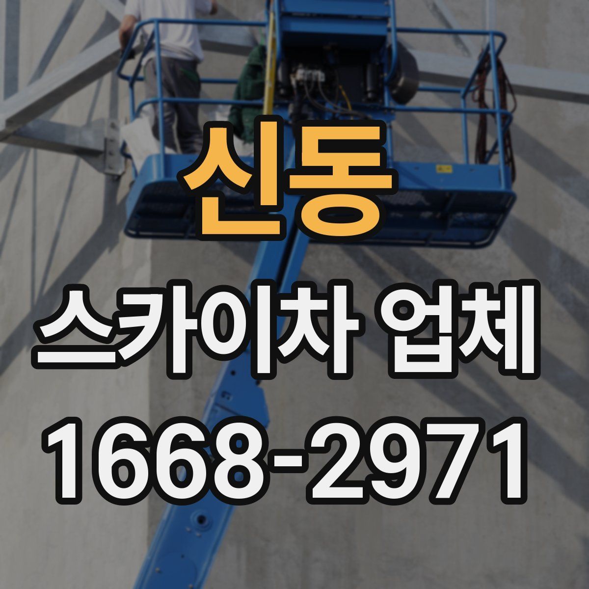 신동 스카이차 업체