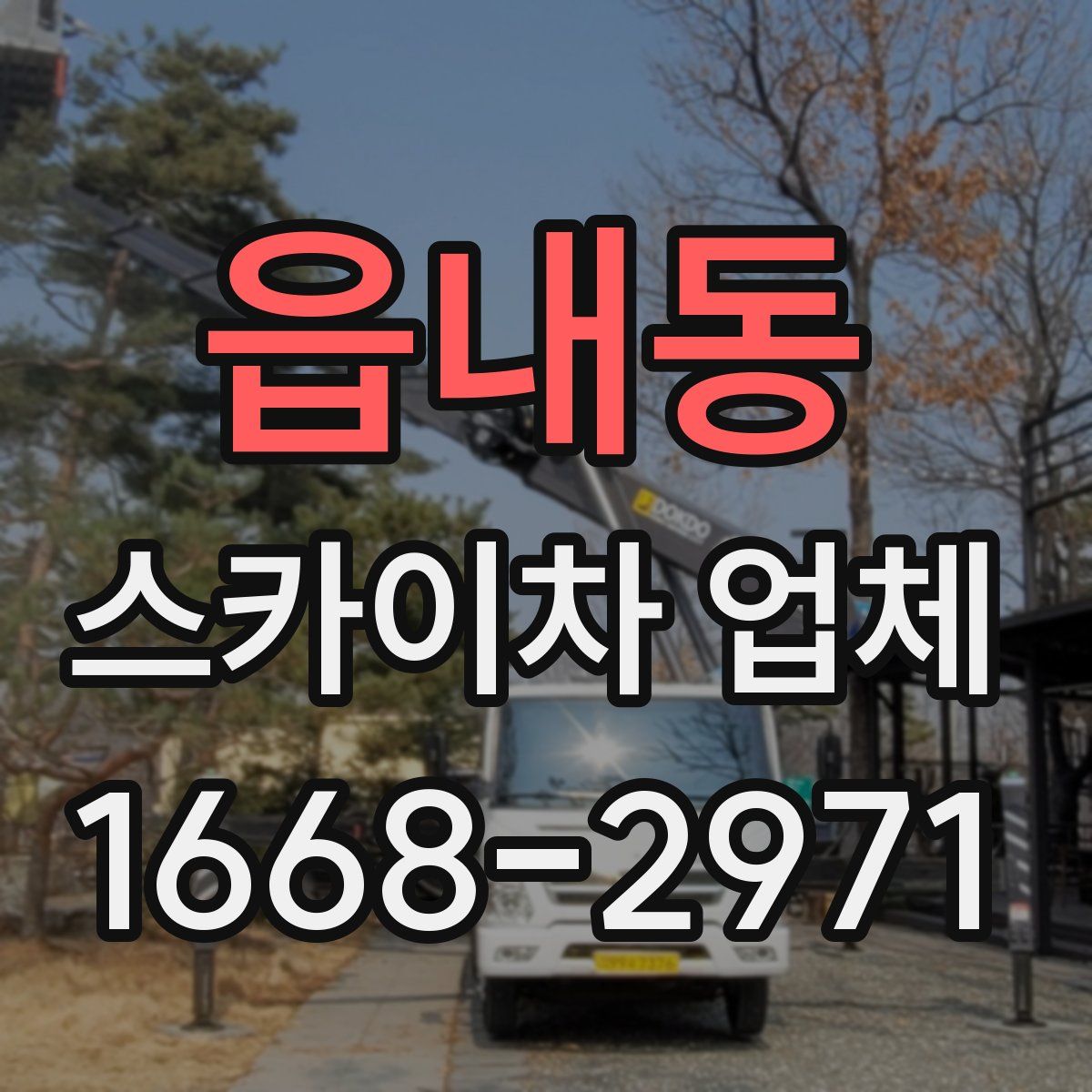 읍내동 스카이차 업체