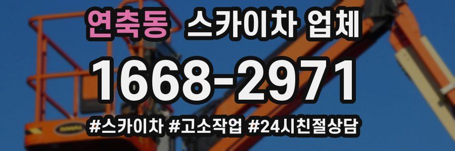 연축동 스카이차 업체
