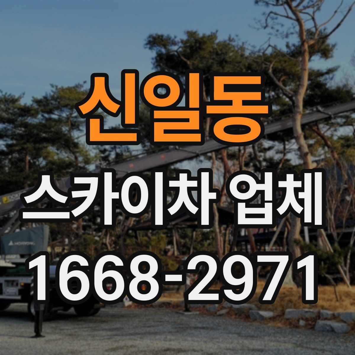 신일동 스카이차 업체