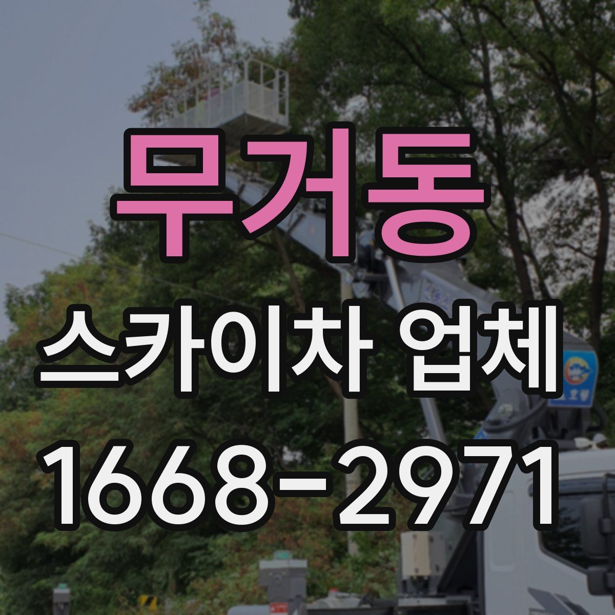 무거동 스카이차 업체