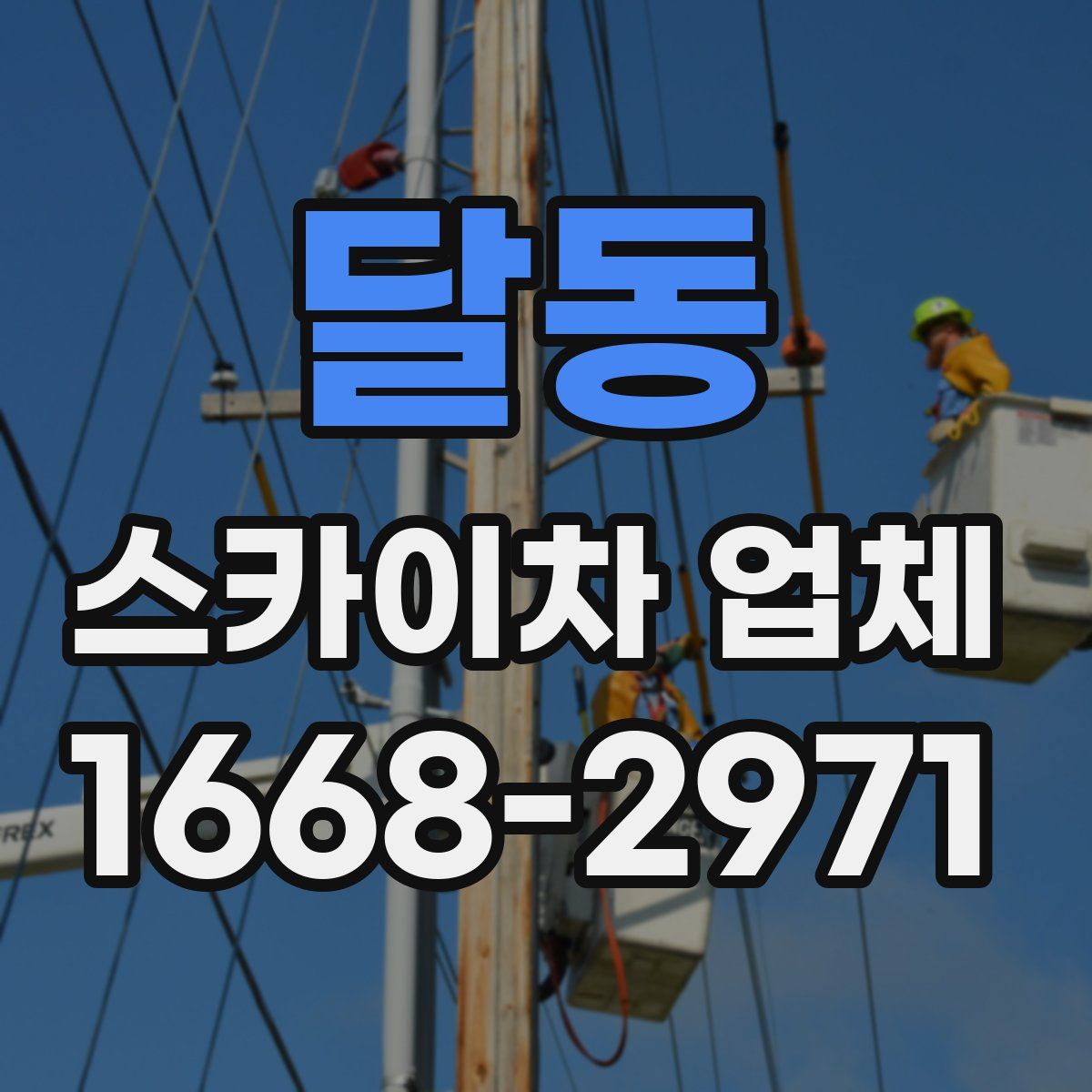 달동 스카이차 업체