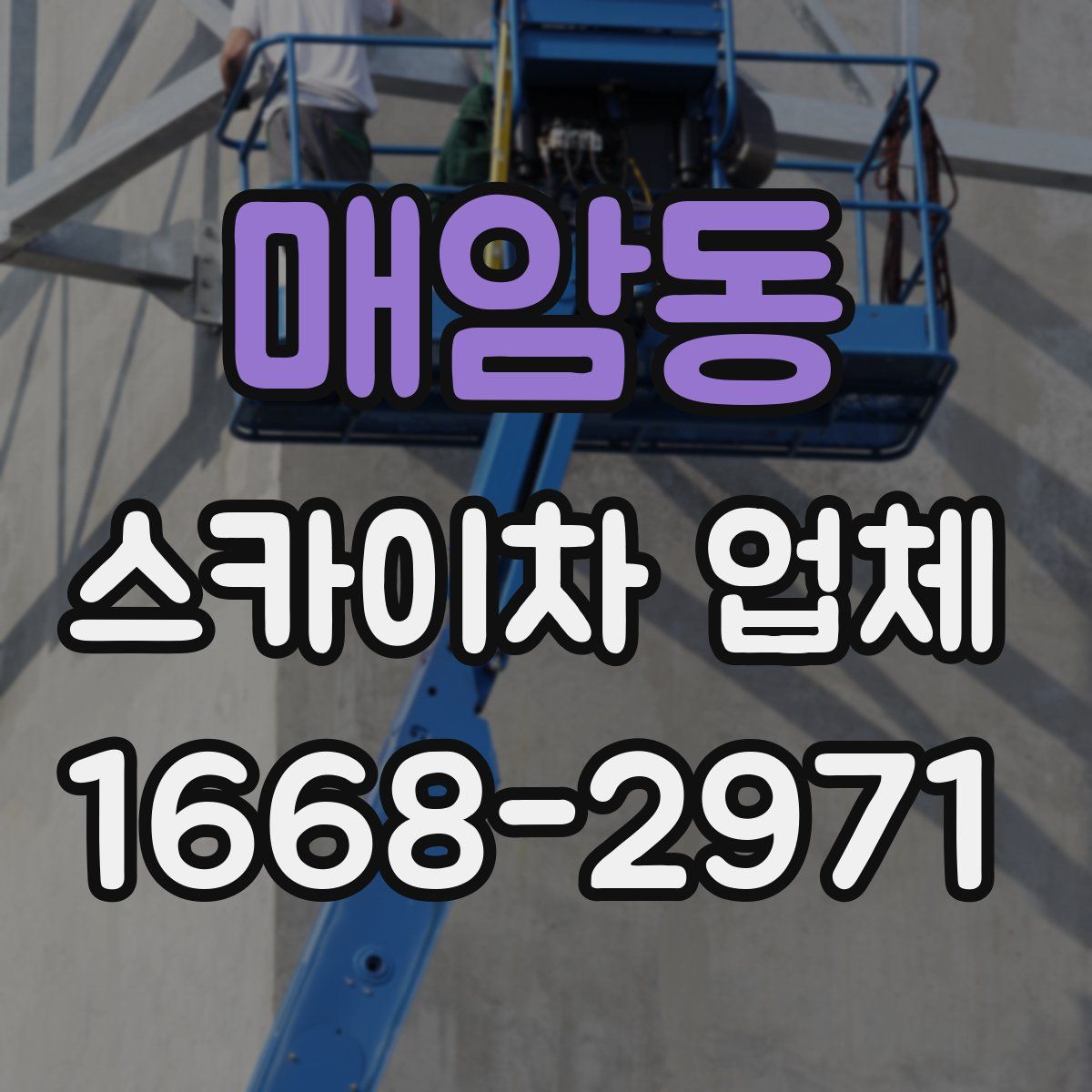 매암동 스카이차 업체