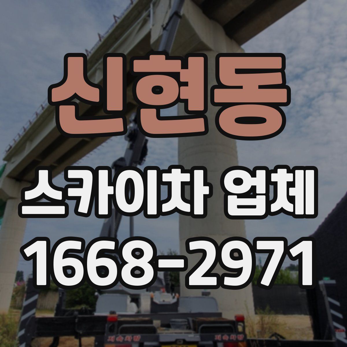 신현동 스카이차 업체