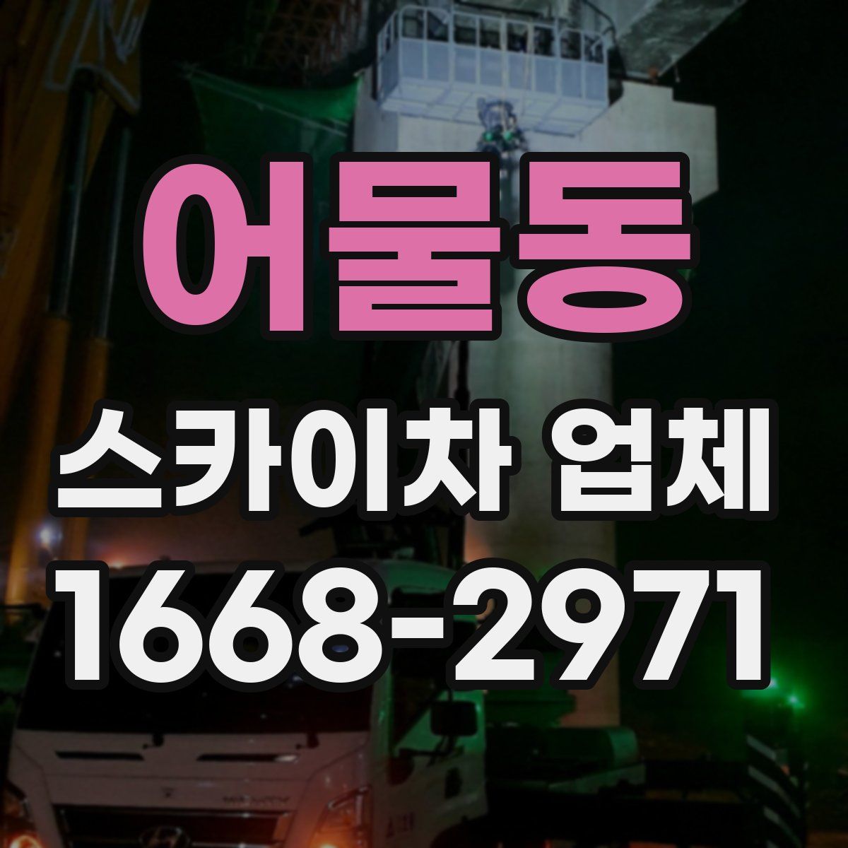 어물동 스카이차 업체