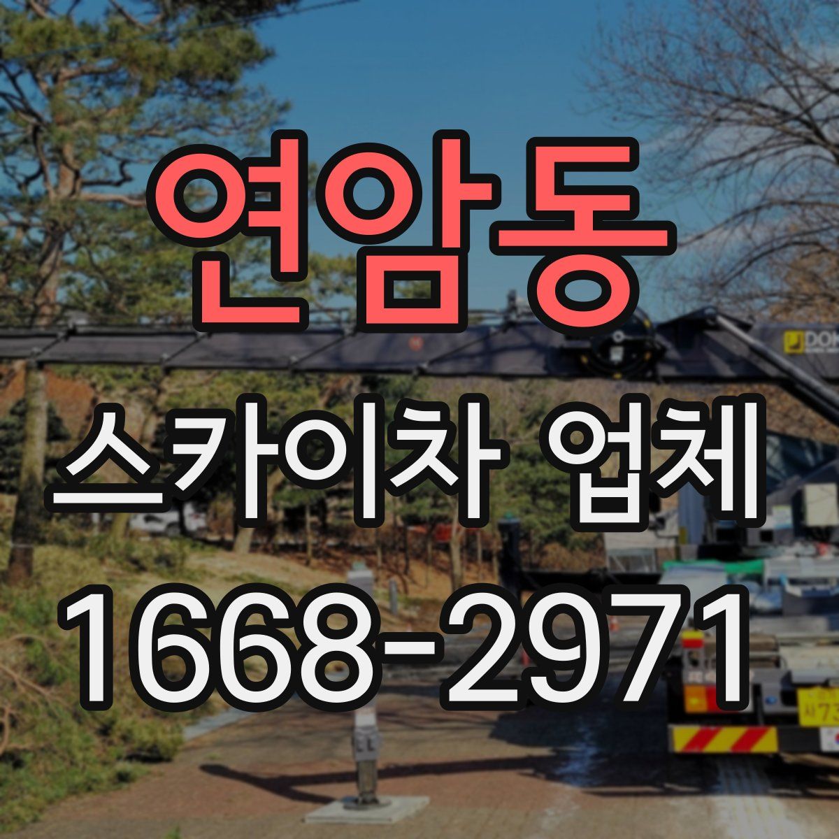 연암동 스카이차 업체