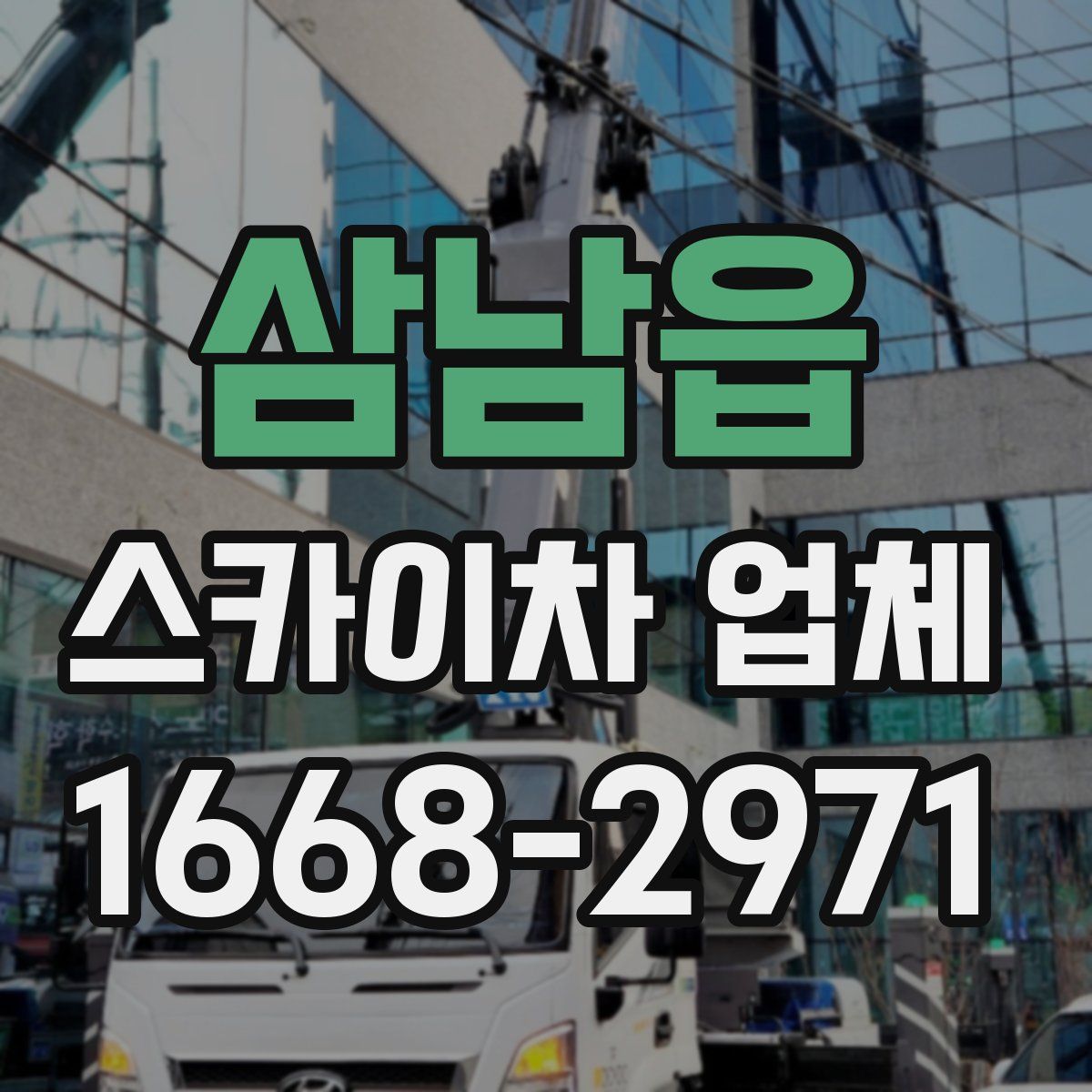 삼남읍 스카이차 업체