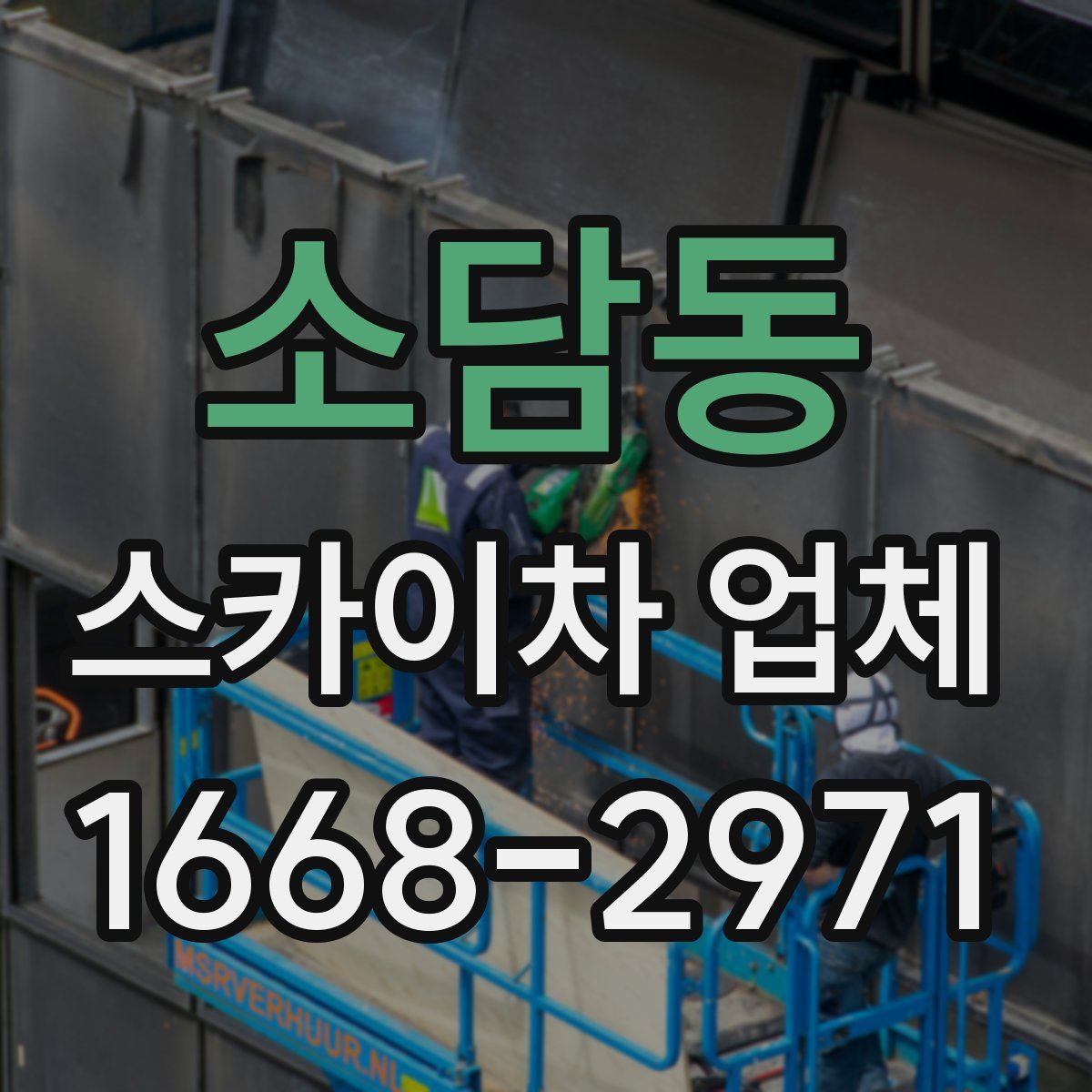 소담동 스카이차 업체