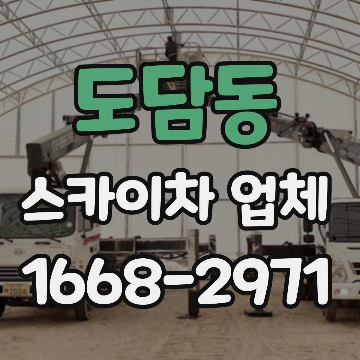 도담동 스카이차 업체