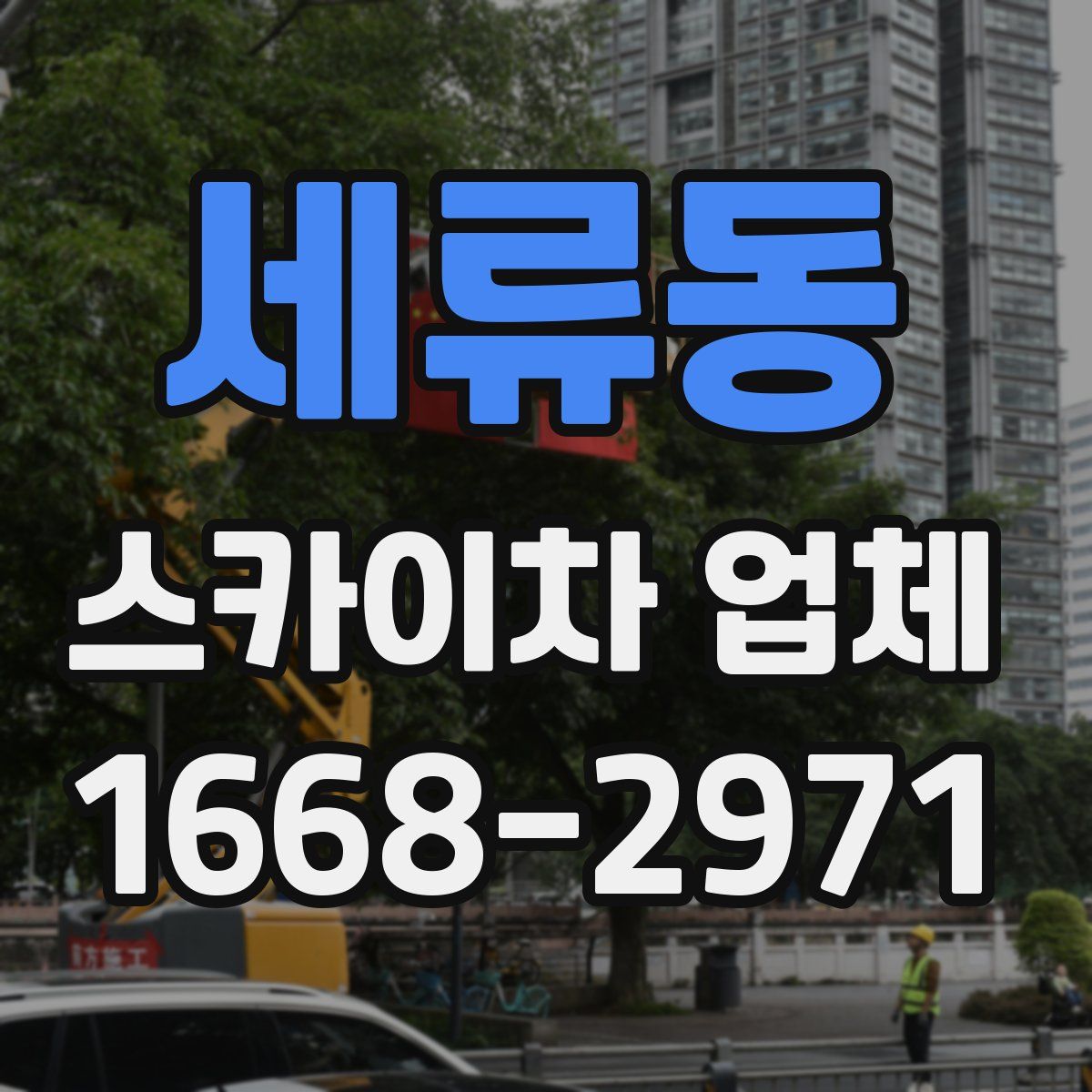 세류동 스카이차 업체