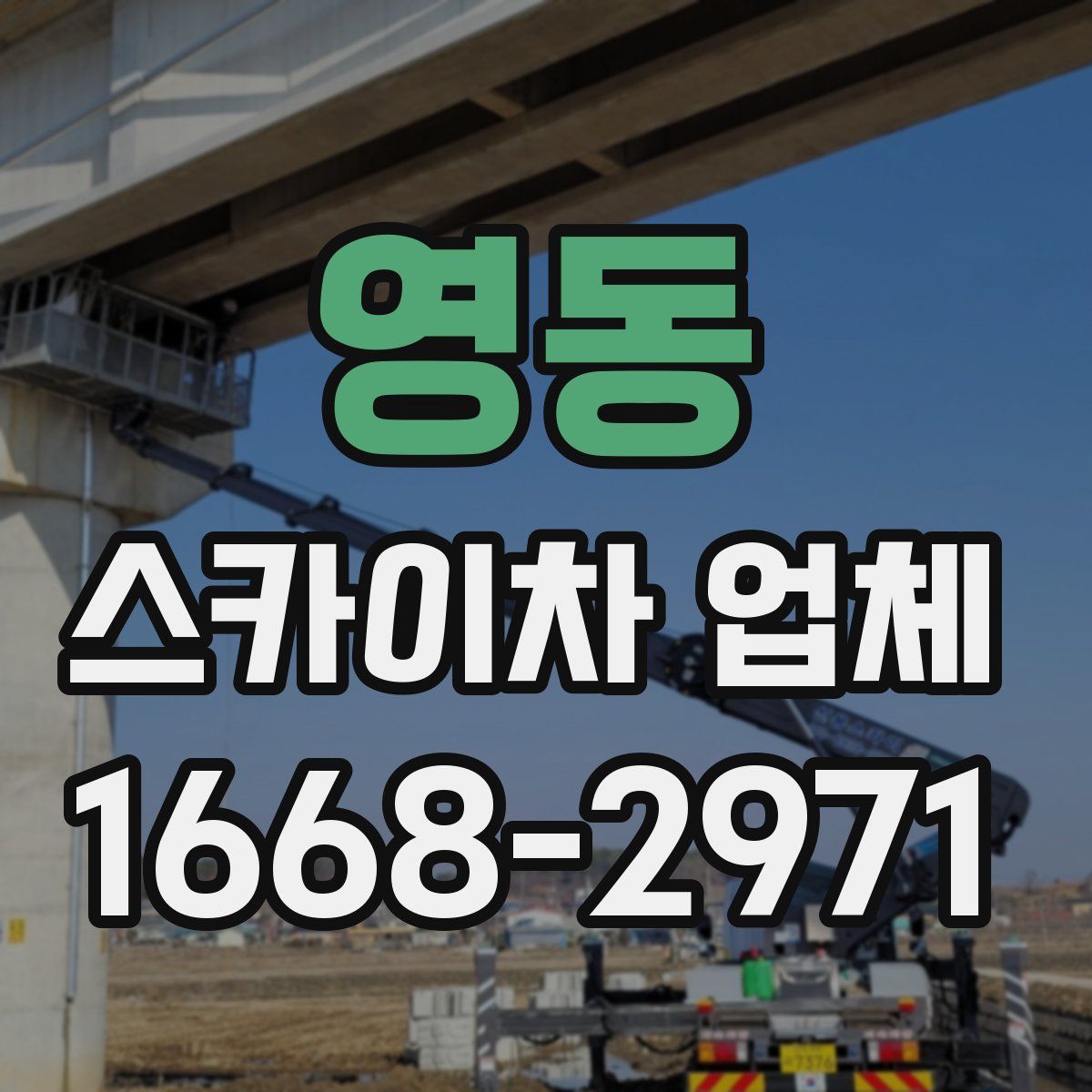 영동 스카이차 업체