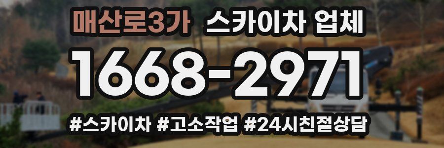매산로3가 스카이차 업체