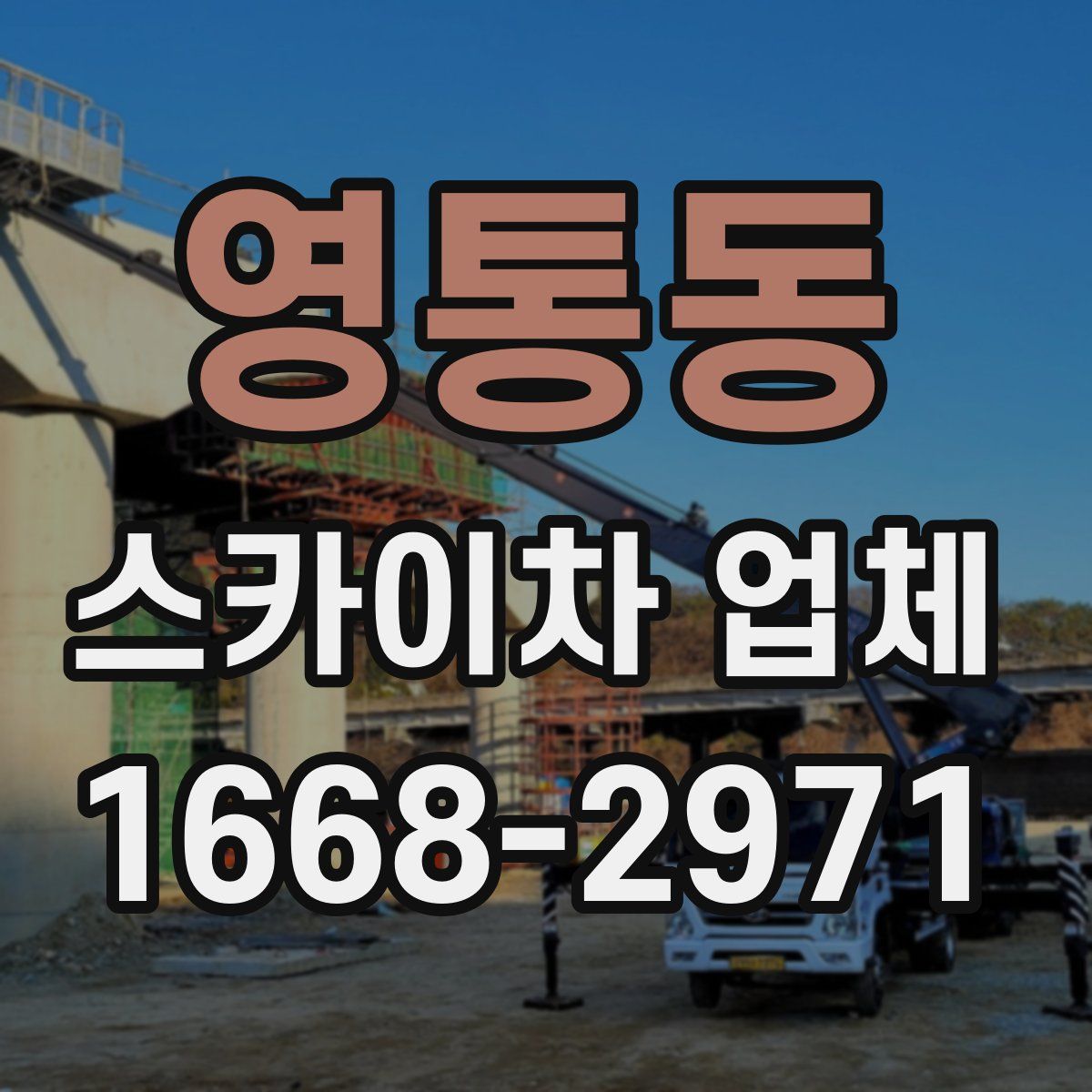 영통동 스카이차 업체