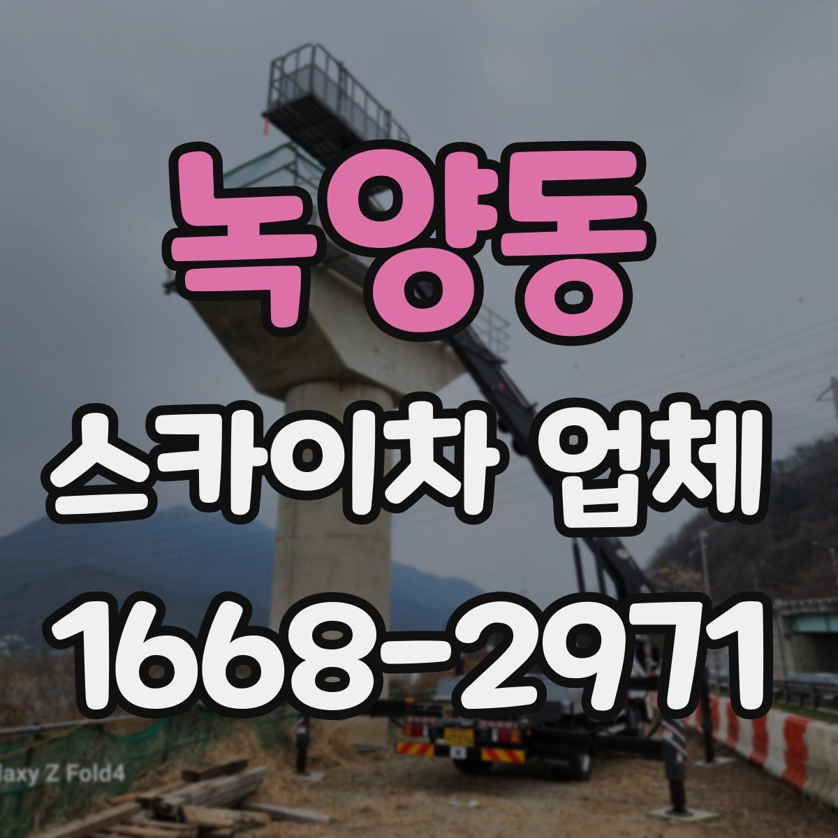 녹양동 스카이차 업체
