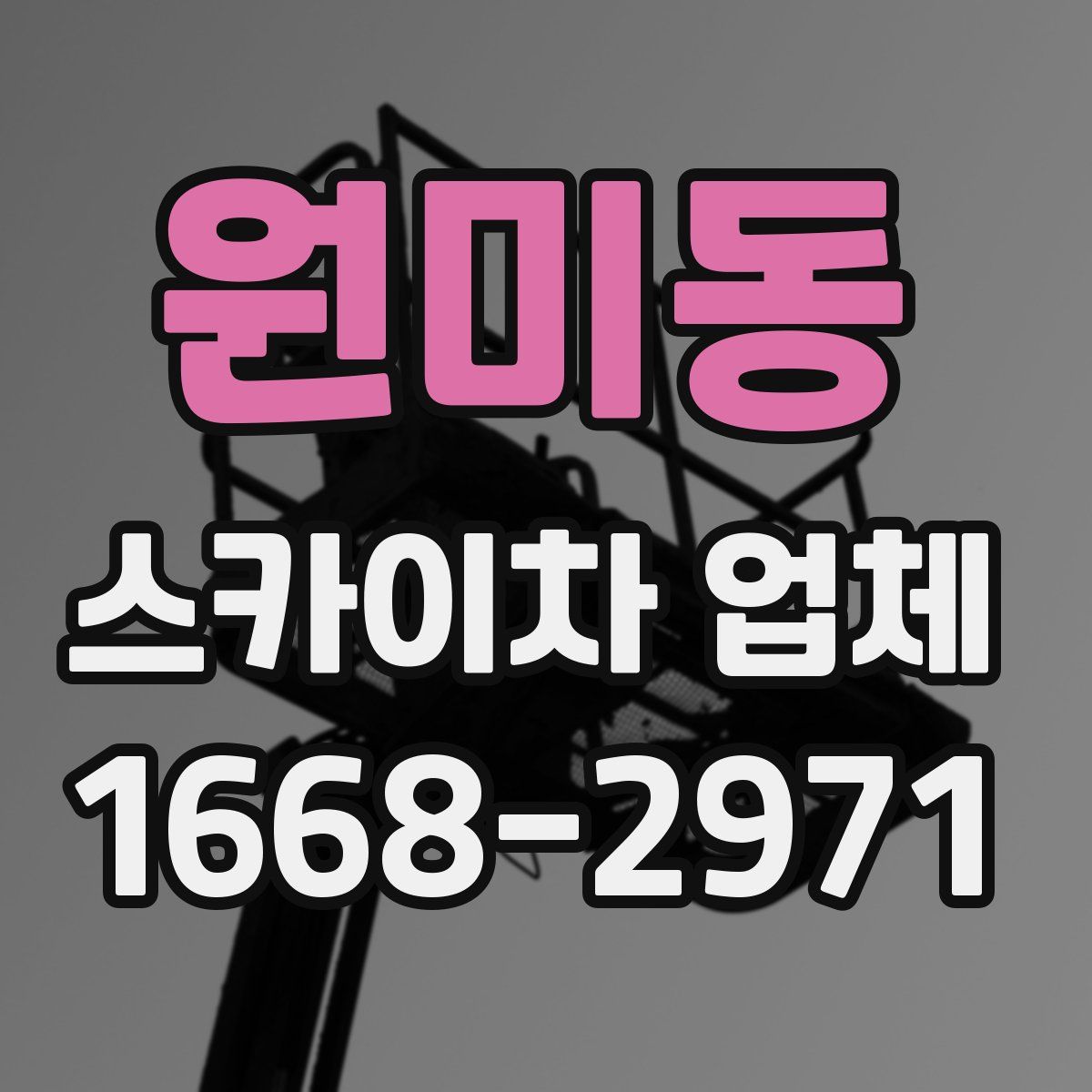원미동 스카이차 업체