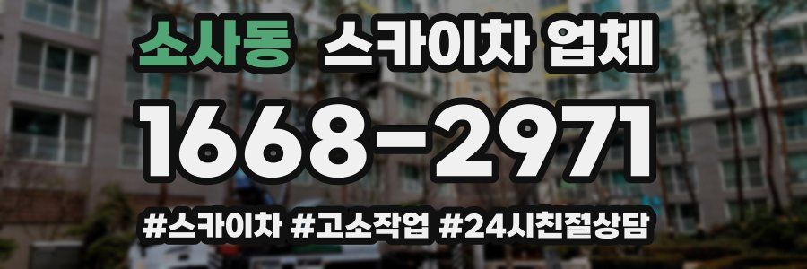 소사동 스카이차 업체