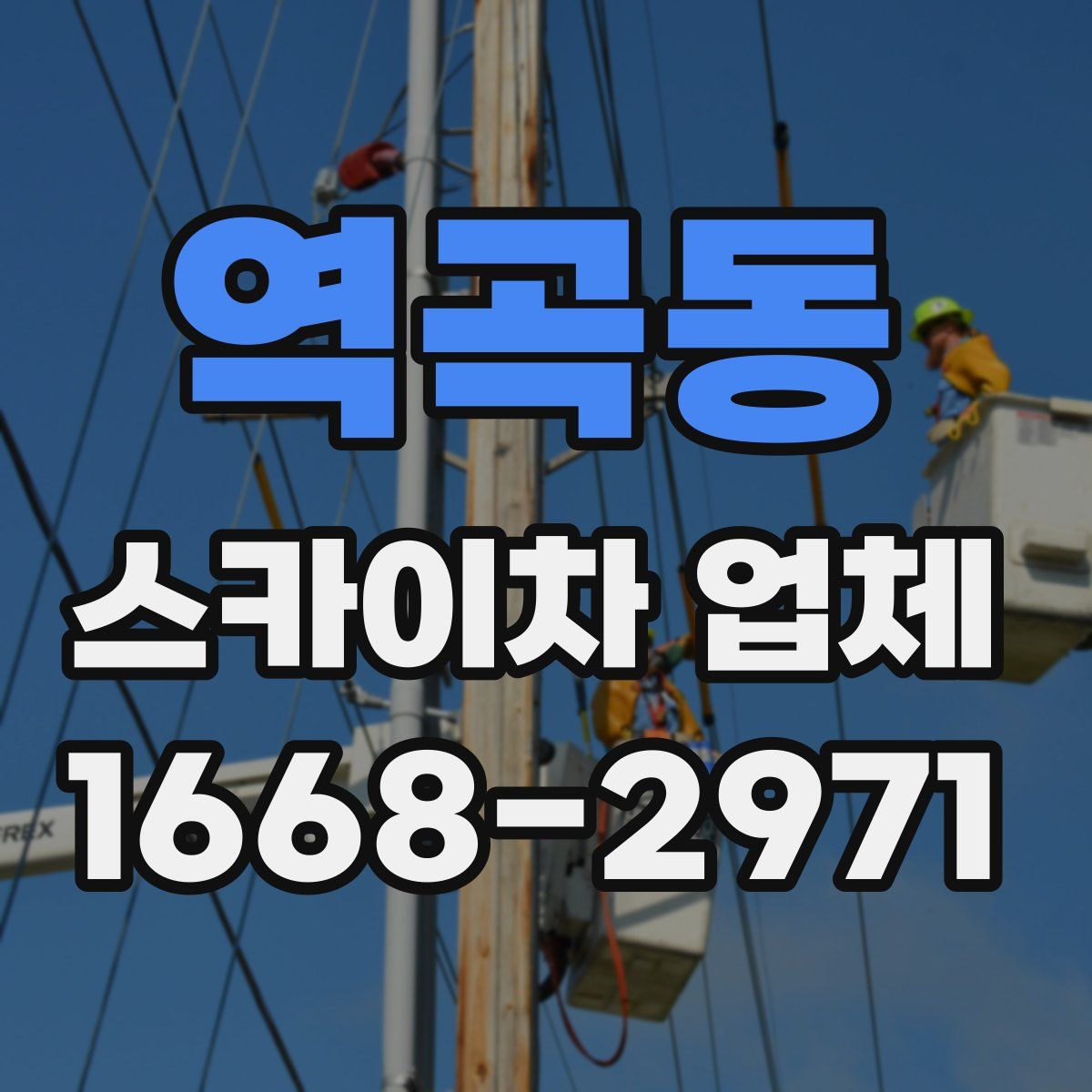 역곡동 스카이차 업체