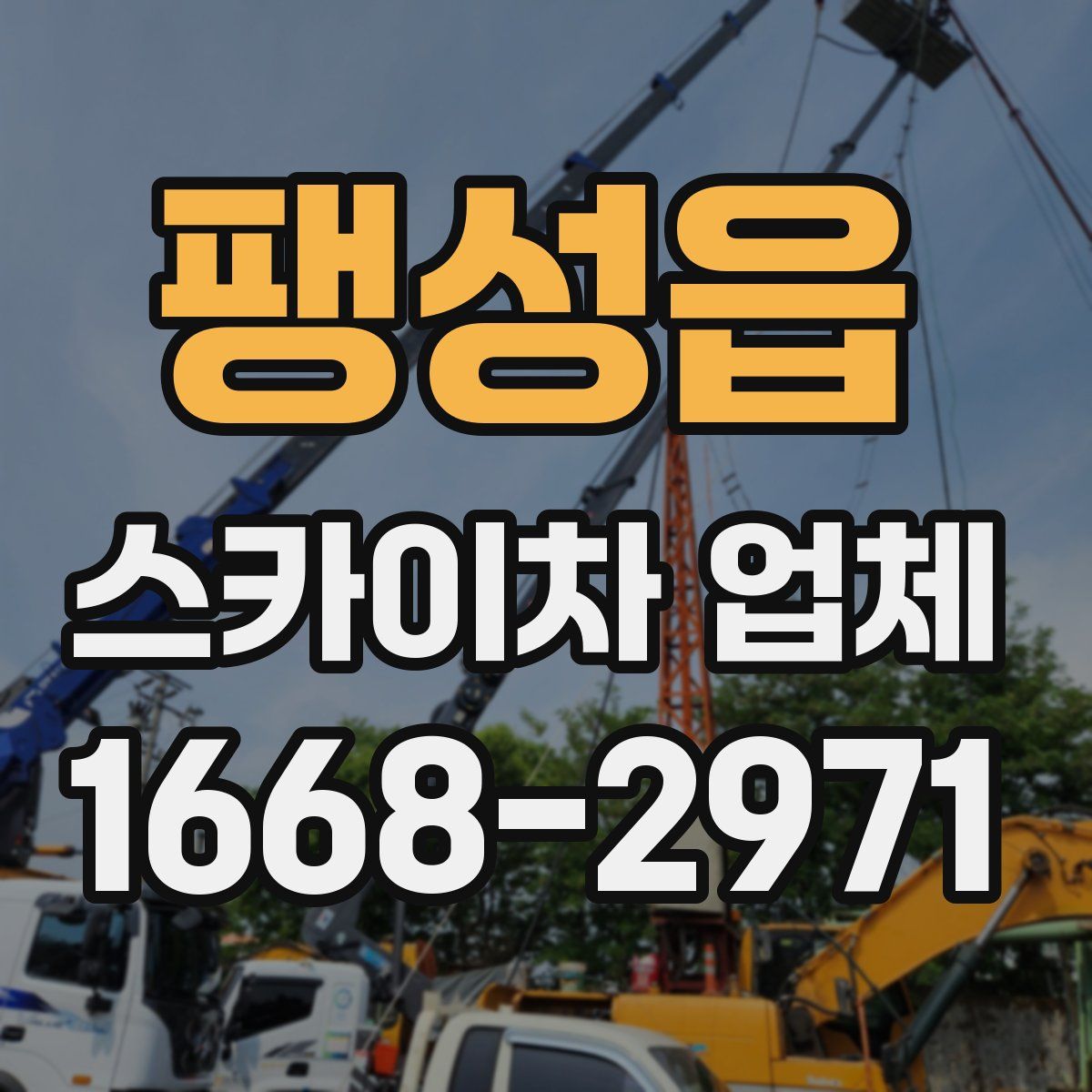 팽성읍 스카이차 업체