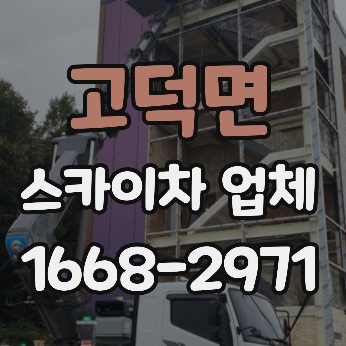 고덕면 스카이차 업체