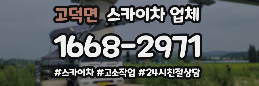 고덕면 스카이차 업체