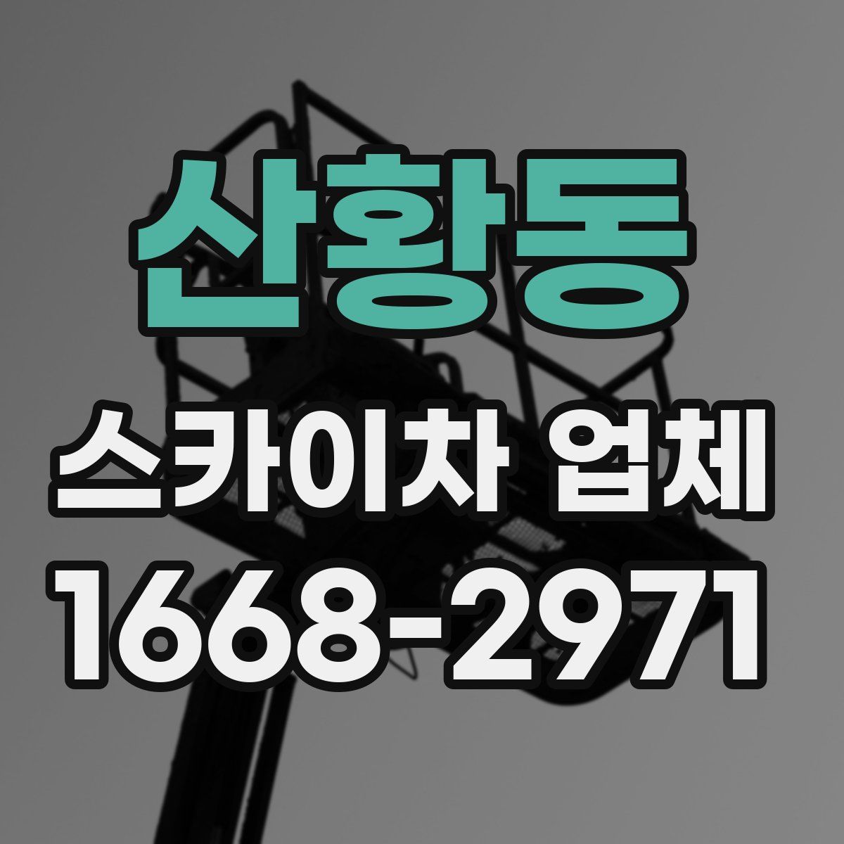 산황동 스카이차 업체