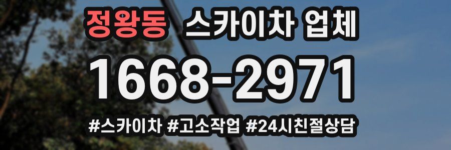 정왕동 스카이차 업체