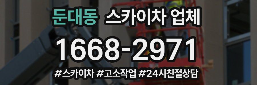 둔대동 스카이차 업체