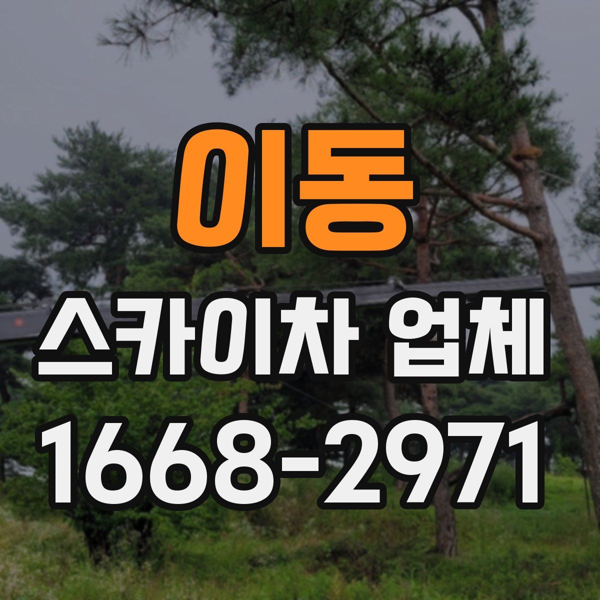 이동 스카이차 업체