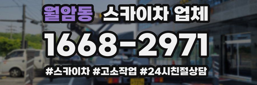 월암동 스카이차 업체