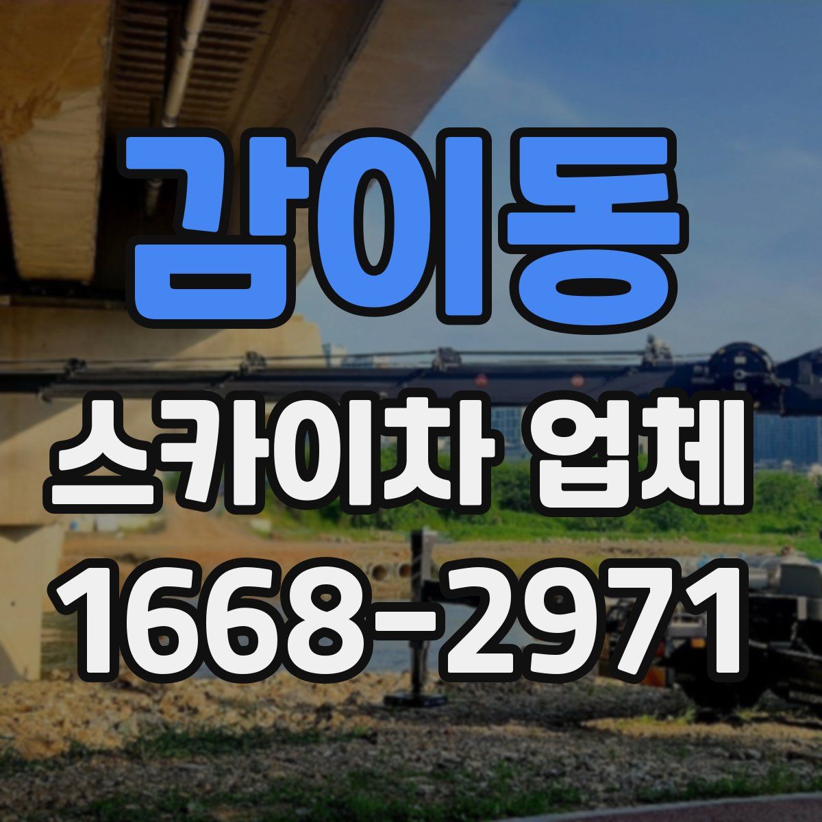 감이동 스카이차 업체